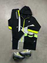 Fresh Core Neon Green 3 Piece Tracksuit
