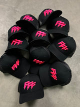 FRESH Core neon pink trucker cap