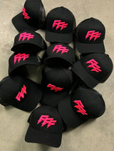 FRESH Core neon pink trucker cap